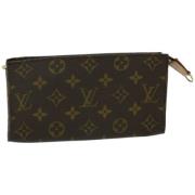 Louis Vuitton Vintage Pre-owned Canvas kuvertvskor Brown, Dam