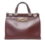 Gucci Vintage Pre-owned Laeder gucci-vskor Red, Dam