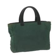 Prada Vintage Pre-owned Nylon prada-vskor Green, Dam