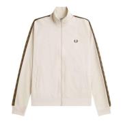 Fred Perry Track Jacket med Logo Beige, Herr