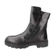 Geox Stiliga Ankelboots för vintern Black, Dam