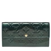 Louis Vuitton Vintage Pre-owned Laeder plnbcker Green, Dam