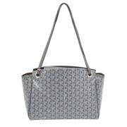 Goyard Vintage Pre-owned Laeder axelremsvskor Gray, Dam