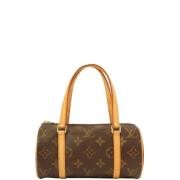 Louis Vuitton Vintage Pre-owned Canvas handvskor Brown, Dam