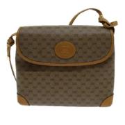 Gucci Vintage Pre-owned Canvas gucci-vskor Beige, Dam