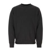 Boss Snygg Svart Bomulls Sweatshirt Black, Herr