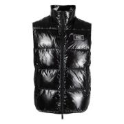 Dsquared2 Svart Gilet Väst för Män Black, Herr