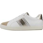 Geox Snygga Sneakers för Kvinnor White, Dam