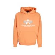 Alpha Industries Basic Hoodie Tangerine Streetwear Orange, Herr