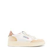 Autry Vintage Låga Läder Sneakers Multicolor, Dam