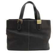 Burberry Vintage Pre-owned Laeder handvskor Black, Dam