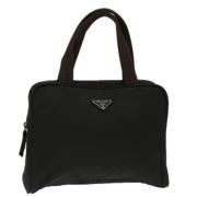 Prada Vintage Pre-owned Nylon prada-vskor Black, Dam