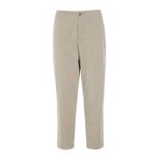 Bitte Kai Rand Peach Stretch Långa Byxor Stone Beige, Dam