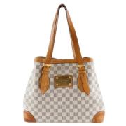 Louis Vuitton Vintage Pre-owned Canvas totevskor White, Dam