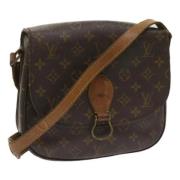 Louis Vuitton Vintage Pre-owned Canvas louis-vuitton-vskor Brown, Dam