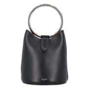 Alaïa Svart Ring Bucket Handväska Black, Dam