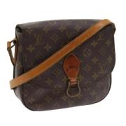 Louis Vuitton Vintage Pre-owned Canvas louis-vuitton-vskor Brown, Dam