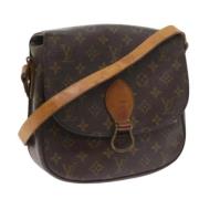 Louis Vuitton Vintage Pre-owned Canvas louis-vuitton-vskor Brown, Dam