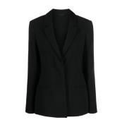 Givenchy Single Breasted Blazer Black, Dam