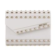 Jimmy Choo Vit Candy Compact Clutch Väska White, Dam