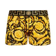 Versace Mönstrade boxershorts Yellow, Herr