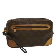 Louis Vuitton Vintage Pre-owned Canvas kuvertvskor Brown, Dam