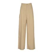 Roberto Collina Sand Trousers for Men Beige, Dam