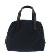 Gucci Vintage Pre-owned Canvas gucci-vskor Black, Dam