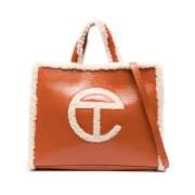 UGG Crinkle Shopper Tote Bag Spicy Pumpkin Orange, Dam