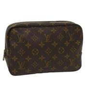 Louis Vuitton Vintage Pre-owned Canvas kuvertvskor Brown, Dam