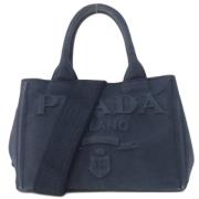 Prada Vintage Pre-owned Laeder prada-vskor Blue, Dam