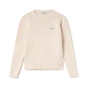 Twothirds Round-neck Knitwear Beige, Dam