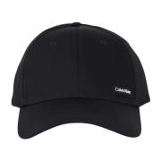 Calvin Klein Svart Essential Patch BB Cap Black, Unisex