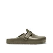 Birkenstock Klassisk Lädersandal Green, Dam