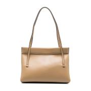 Wandler Ingefära Läder Tote Väska Beige, Dam