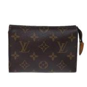 Louis Vuitton Vintage Pre-owned Canvas kuvertvskor Brown, Dam