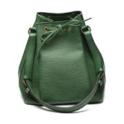 Louis Vuitton Vintage Pre-owned Tyg louis-vuitton-vskor Green, Dam