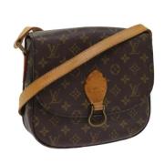 Louis Vuitton Vintage Pre-owned Canvas louis-vuitton-vskor Brown, Dam