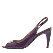 Prada Vintage Pre-owned Laeder klackskor Purple, Dam