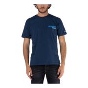 MC2 Saint Barth Mykonos Addicted T-Shirt Blue, Herr