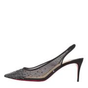 Christian Louboutin Pre-owned Pre-owned Mesh klackskor Black, Dam