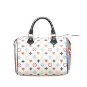 Louis Vuitton Vintage Pre-owned Canvas louis-vuitton-vskor White, Dam