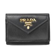 Prada Vintage Pre-owned Laeder plnbcker Black, Dam