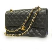 Chanel Vintage Pre-owned Laeder chanel-vskor Black, Dam