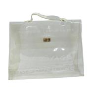 Hermès Vintage Pre-owned Tyg handvskor White, Dam