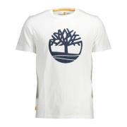 Timberland T-shirt med iögonfallande tryck White, Herr