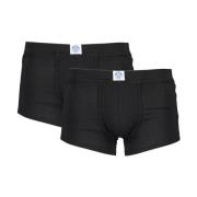 North Sails Bomullsboxershorts Elastisk Midja Black, Herr