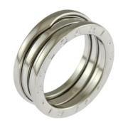 Bvlgari Vintage Pre-owned Vitt guld ringar Gray, Dam