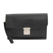 Louis Vuitton Vintage Pre-owned Tyg louis-vuitton-vskor Black, Dam