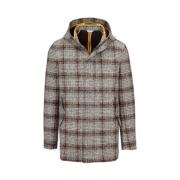 Manuel Ritz Huvad parka med filtfinish Multicolor, Herr